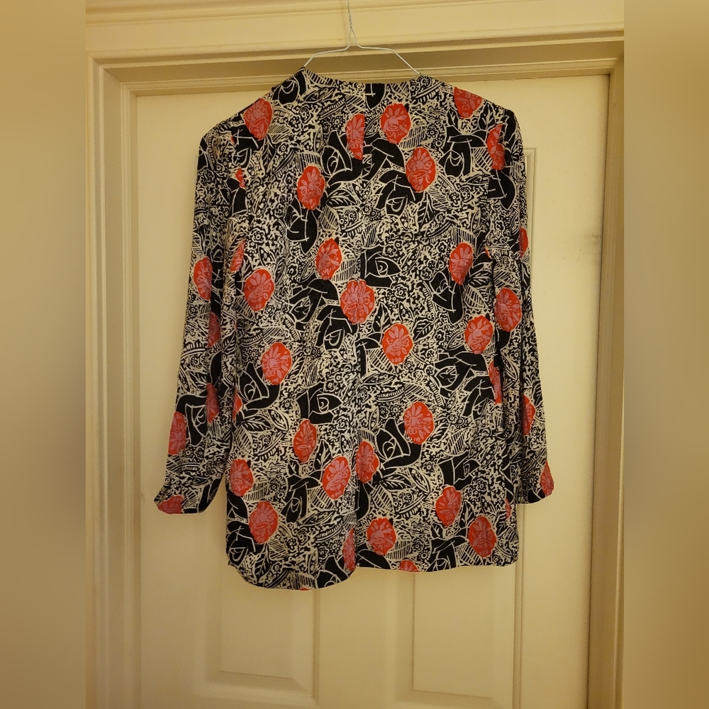 St. Gillian 100% Silk Jacket Vintage - Picture 6 of 10